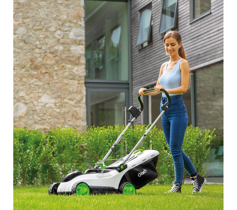 Buy GTECH CLM50 Cordless Rotary Lawn Mower White Currys