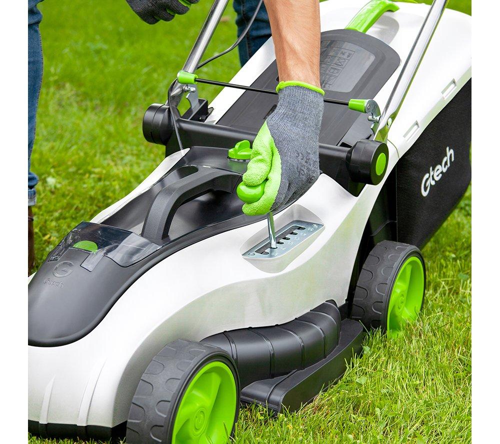 Buy GTECH CLM50 Cordless Rotary Lawn Mower White Currys