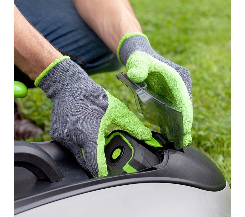 GTECH CLM50 Cordless Rotary Lawn Mower - White image number 8 of 10