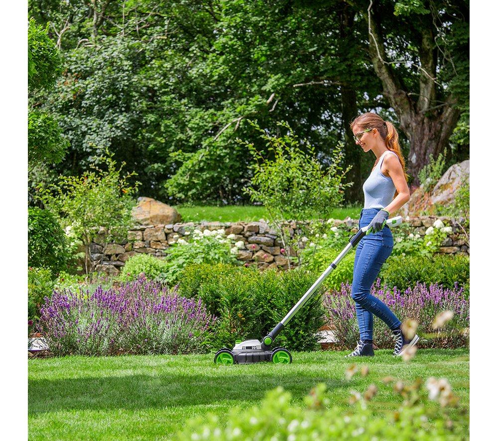 GTECH Small SLM50 Cordless Lawn Mower - Black & Green image number 4 of 10