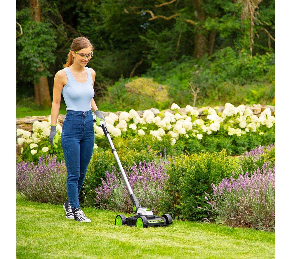 Buy GTECH Small SLM50 Cordless Lawn Mower Black Green Currys