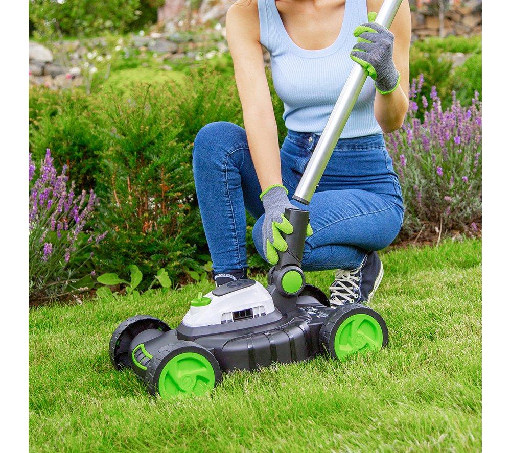 GTECH Small SLM50 Cordless Lawn Mower - Black & Green image number 8 of 10
