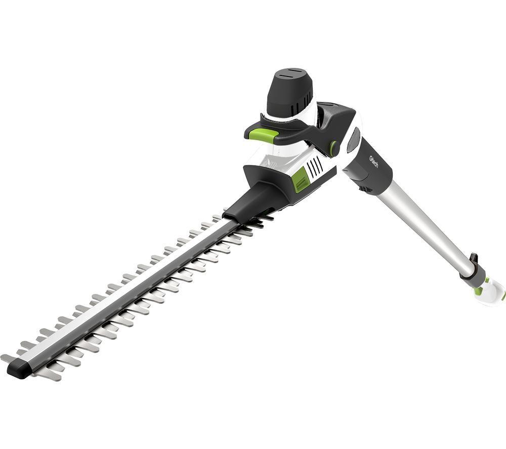 Gtech HT50 Cordless Pole Hedge Trimmer, 60 Mins Runtime Li
