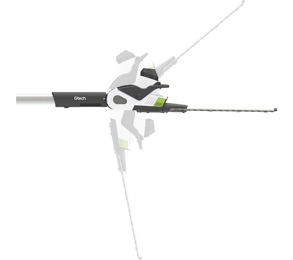 GTECH Long Reach HT50 Cordless Hedge Trimmer - White image number 5 of 5
