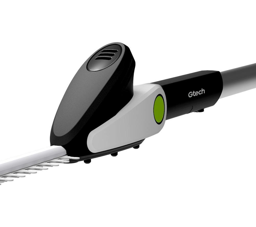 GTECH Lightweight LHT50 Cordless Hedge Trimmer - Black & Silver image number 4 of 7