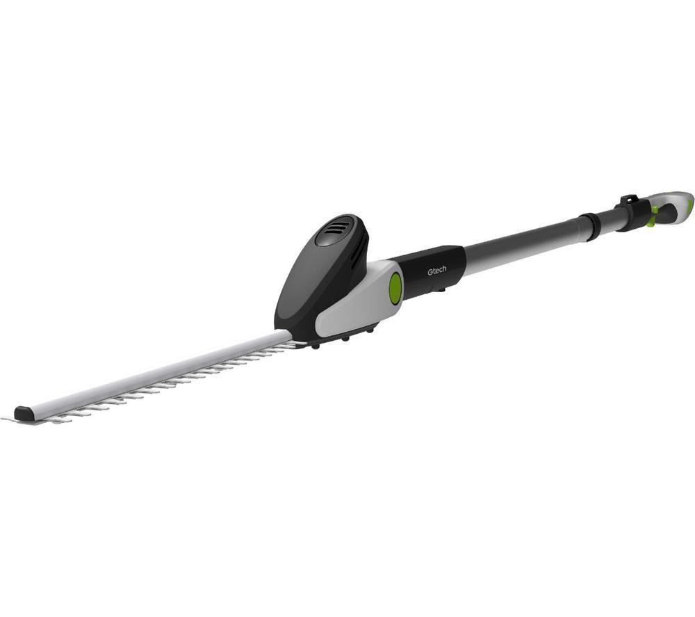 GTECH Lightweight LHT50 Cordless Hedge Trimmer - Black & Silver image number 5 of 7