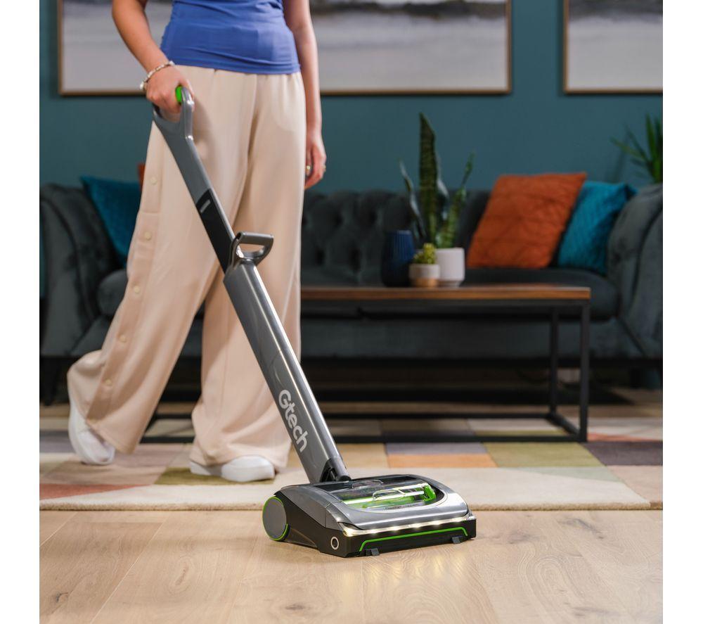 GTECH AirRAM 2 Cordless Vacuum Cleaner - Grey & Green image number 5 of 7