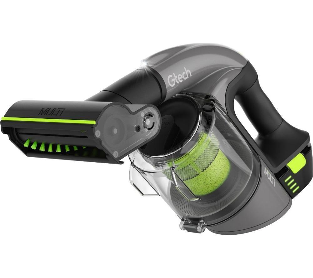GTECH Multi MK2 ATF059 Handheld Vacuum Cleaner - Grey & Green, Silver/Grey,Green