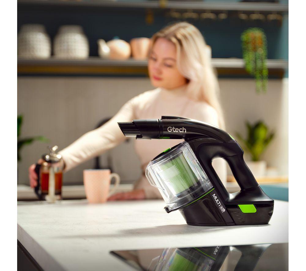 GTECH Multi K9 Handheld Vacuum Cleaner - Green & Black image number 2 of 7