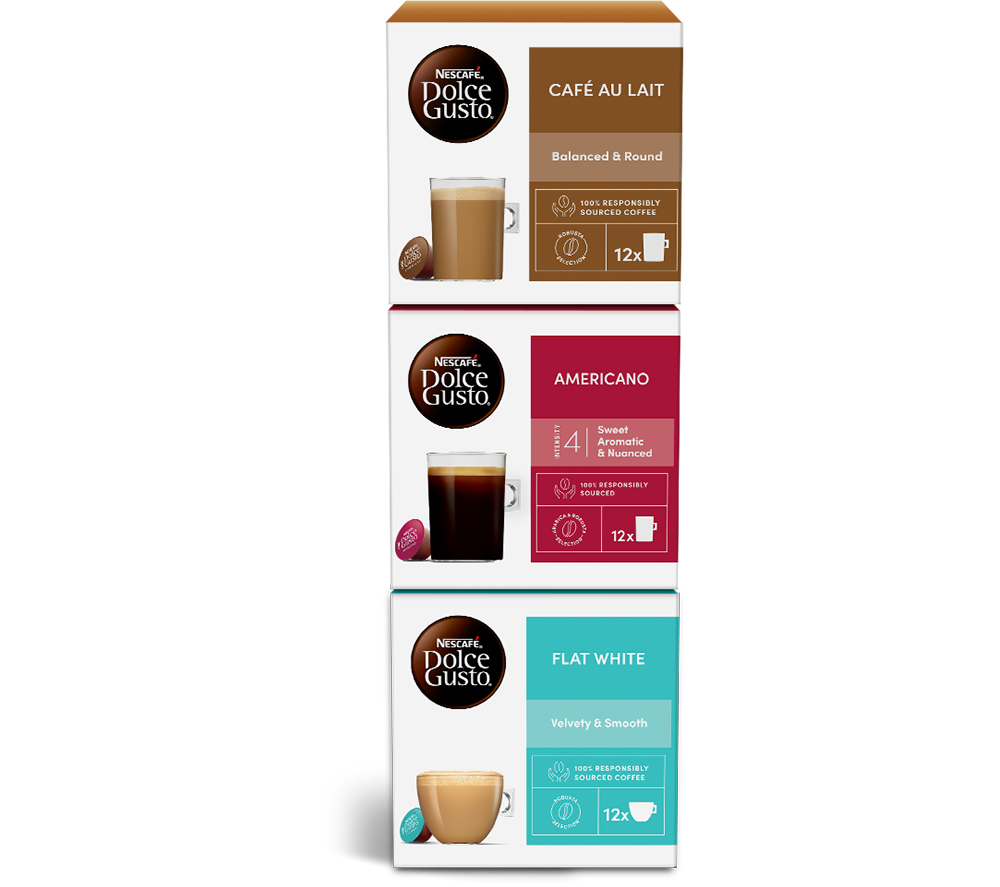 DOLCE GUSTO by De&rsquo;Longhi Piccolo XS Bundle Coffee Machine - Black image number 10 of 10