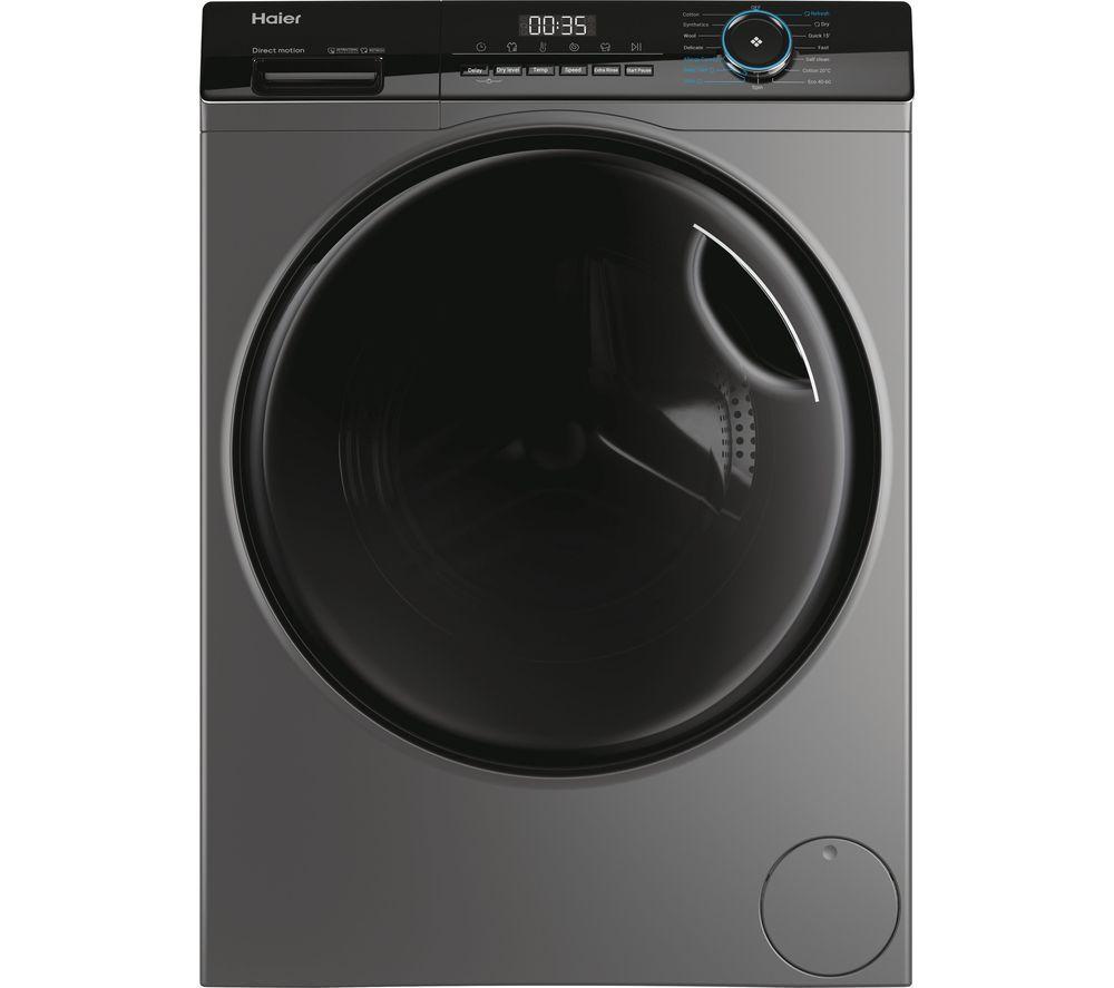 HAIER I Pro Series 3 HWD90-B14939S8 9 kg Washer Dryer - Black, Black