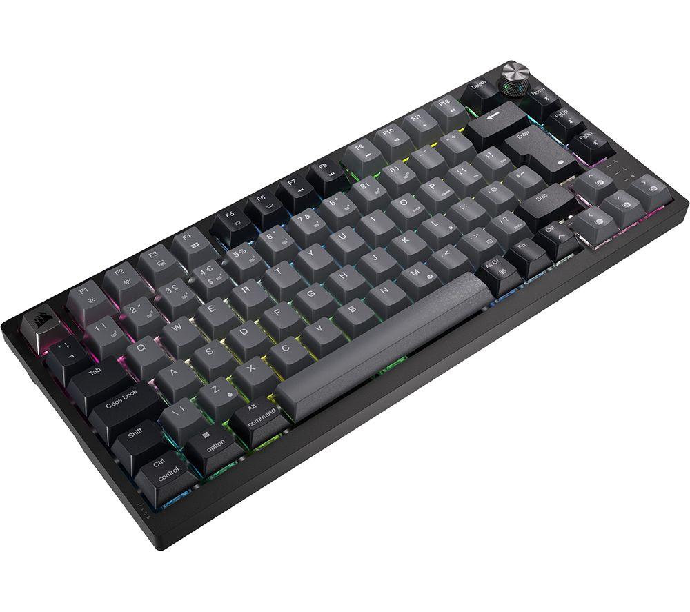 CORSAIR K65 Plus RGB 75% Wireless Mechanical Gaming Keyboard - Black image number 3 of 9