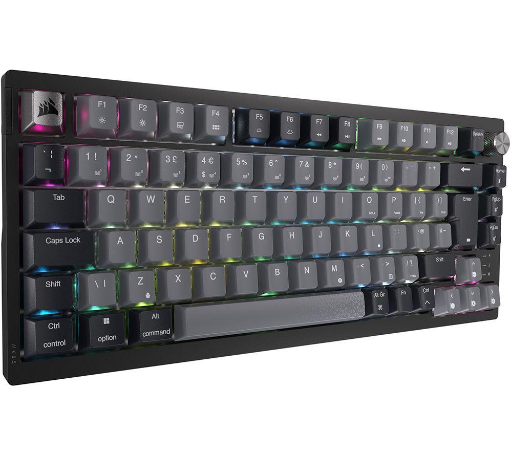 CORSAIR K65 Plus RGB 75% Wireless Mechanical Gaming Keyboard - Black image number 5 of 9