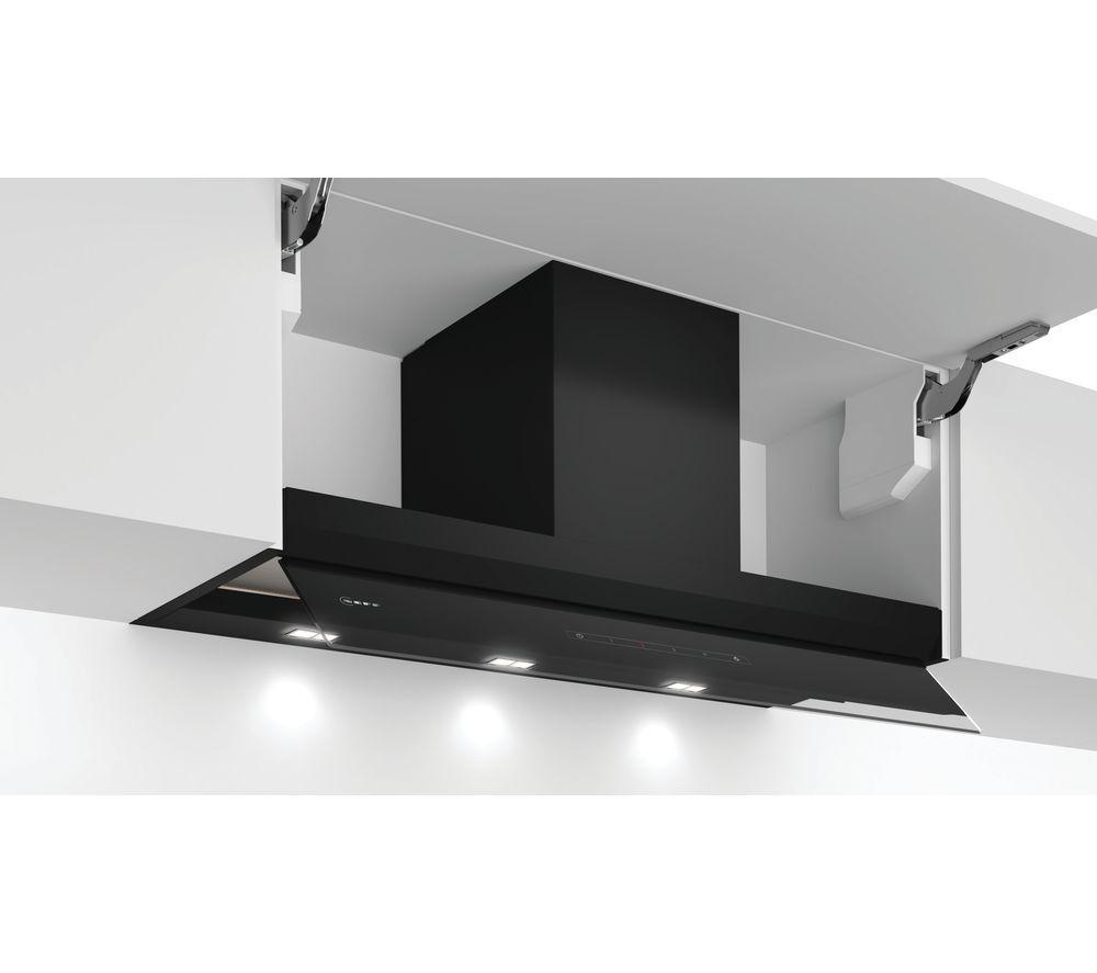 NEFF N70 D95XAM2S0B Integrated Cooker Hood - Black, Black