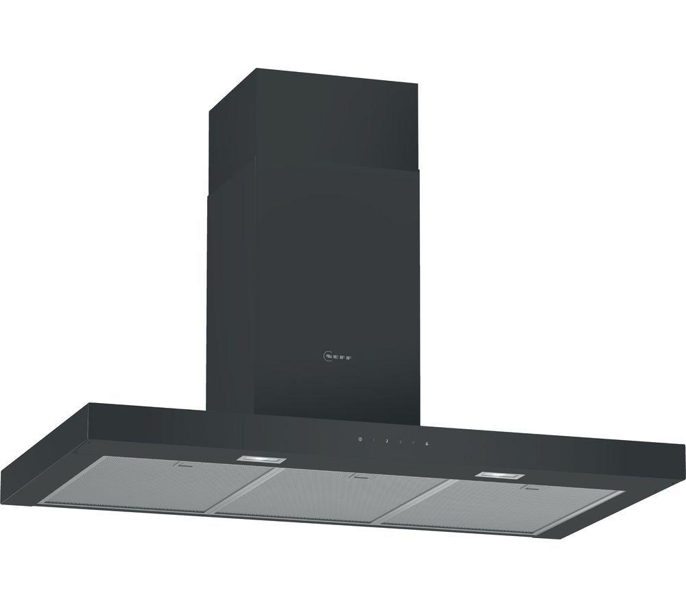 Neff N50 D94BHM1S5B Chimney Cooker Hood - Black, Black