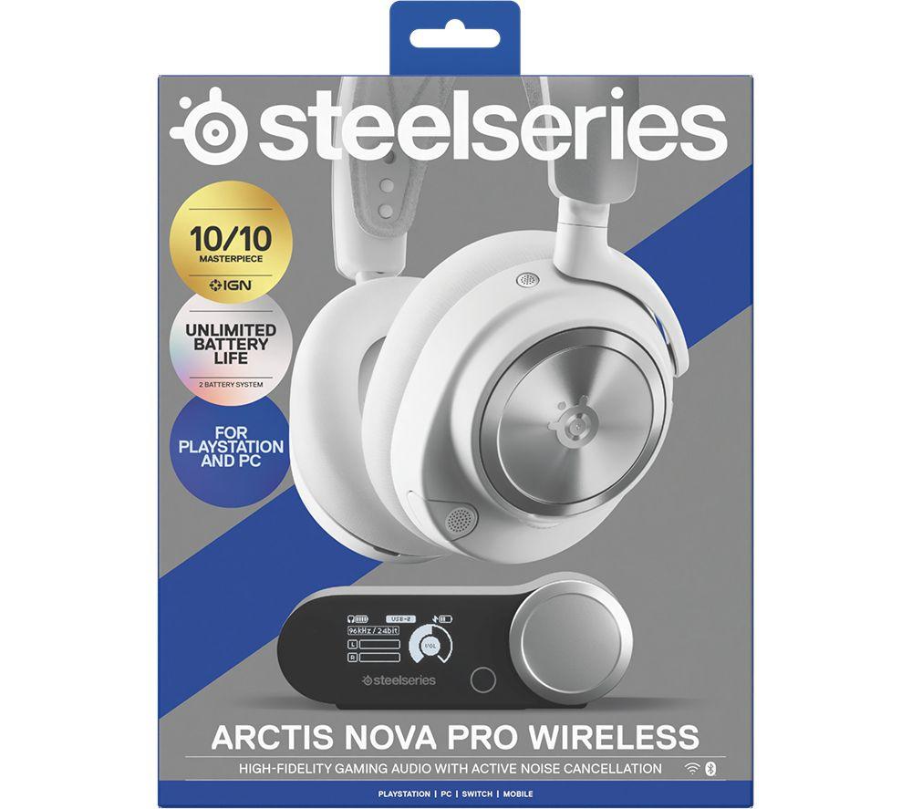 STEELSERIES Arctis Nova Pro Wireless Gaming Headset for PlayStation & PC - White image number 8 of 11