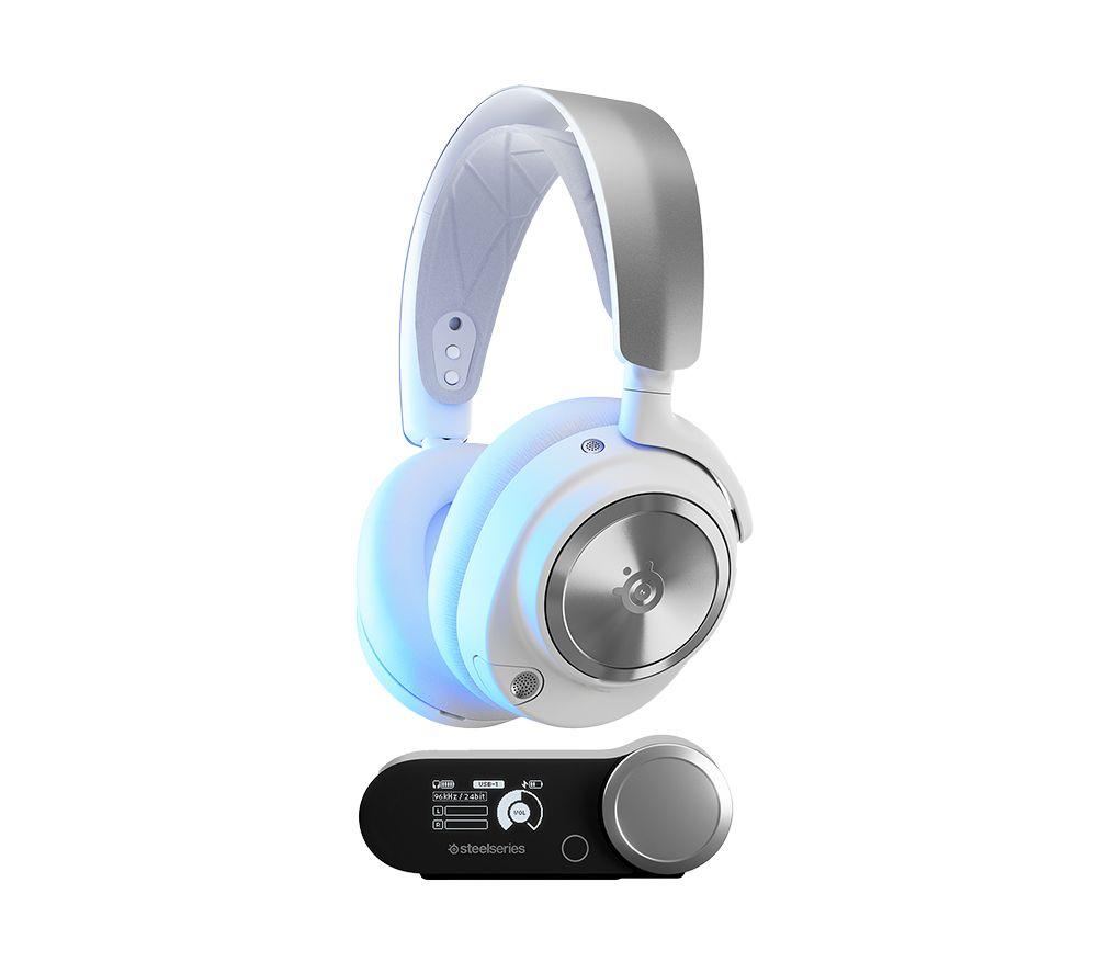 STEELSERIES Arctis Nova Pro Wireless Gaming Headset for PlayStation & PC - White image number 9 of 11