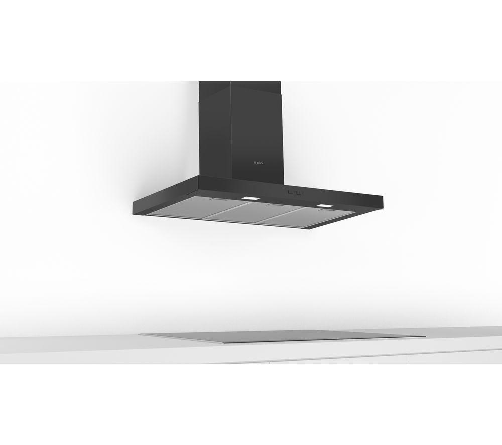 BOSCH Series 2 DWB96BC60B Chimney Cooker Hood - Black image number 2 of 6