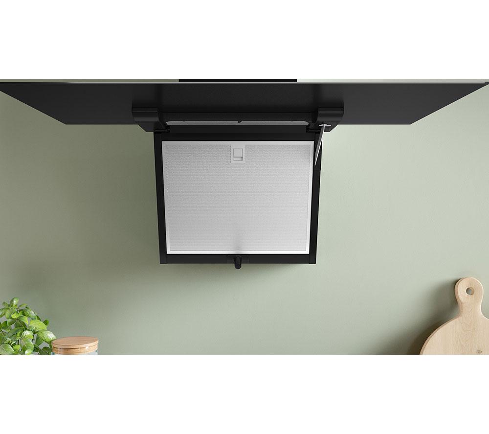 BOSCH Series 4 DWK87FN60B Chimney Smart Cooker Hood - Black image number 6 of 7