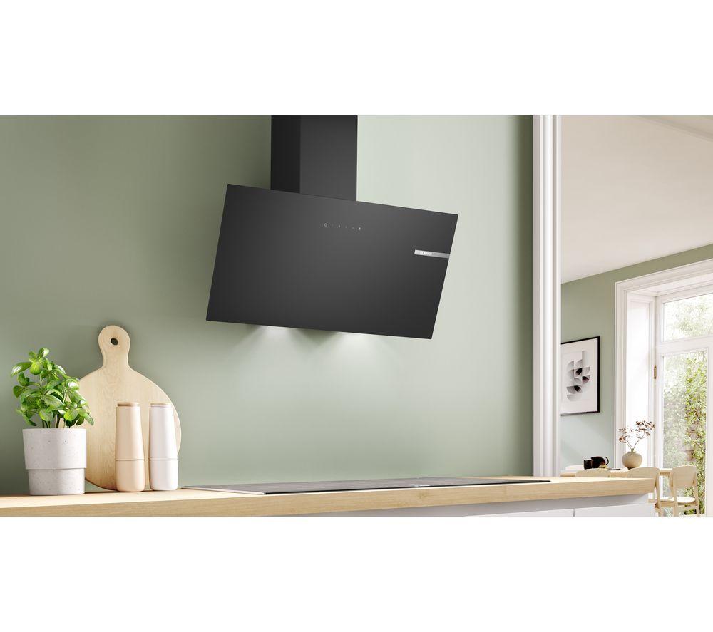 BOSCH Series 2 DWK85DK60B Chimney Cooker Hood - Black image number 3 of 5