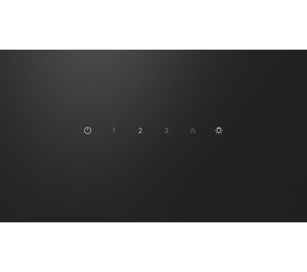 BOSCH Series 2 DWK65DK60B Chimney Cooker Hood - Black image number 2 of 5
