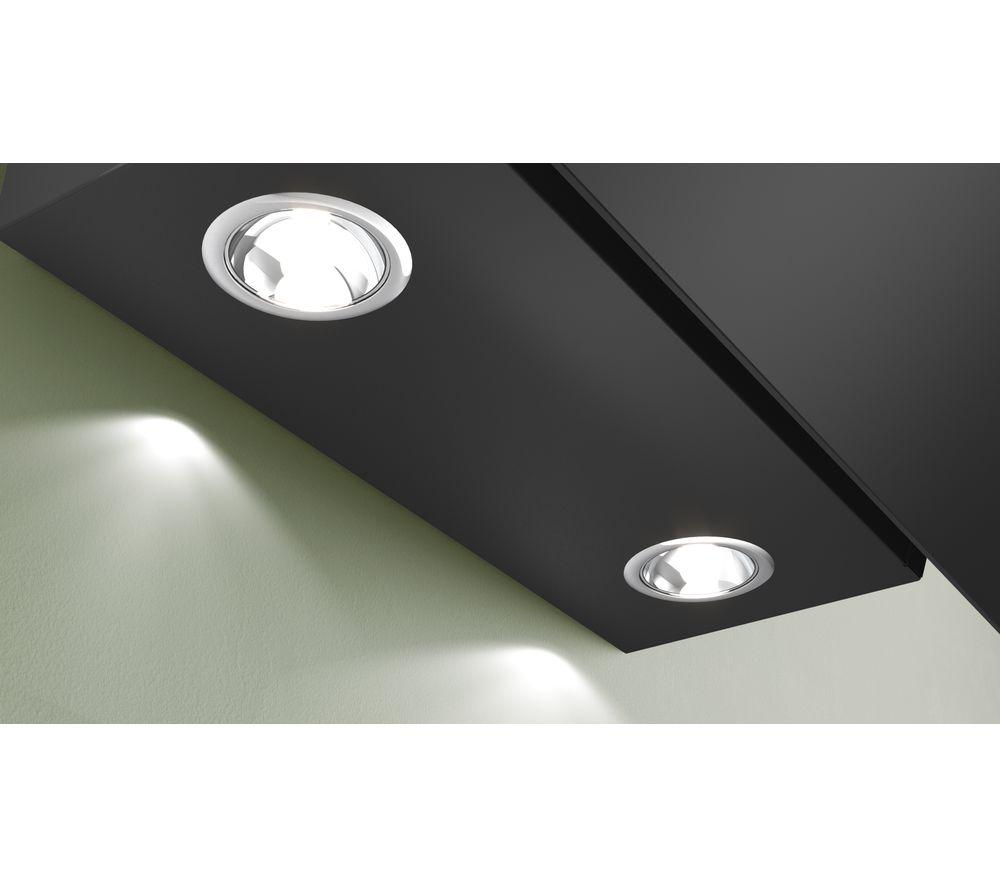 BOSCH Series 2 DWK65DK60B Chimney Cooker Hood - Black image number 4 of 5