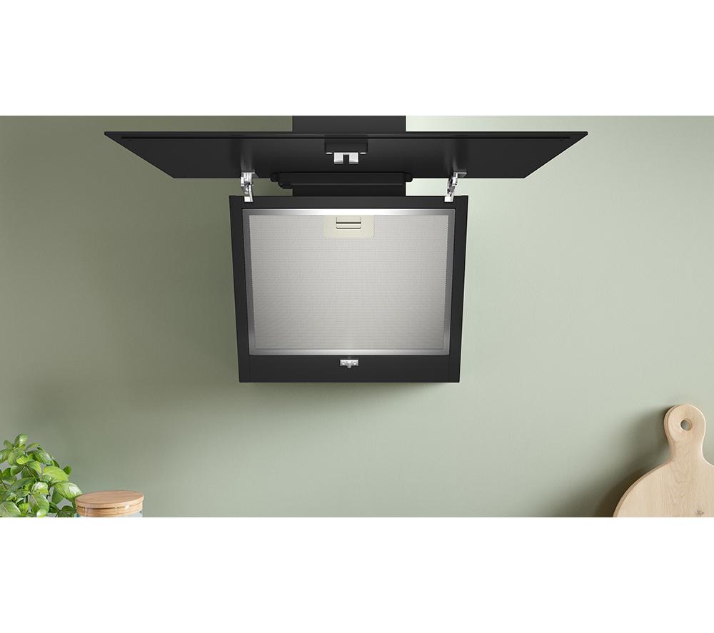 Buy BOSCH Series 2 DWK65DK60B Chimney Cooker Hood - Black | Currys