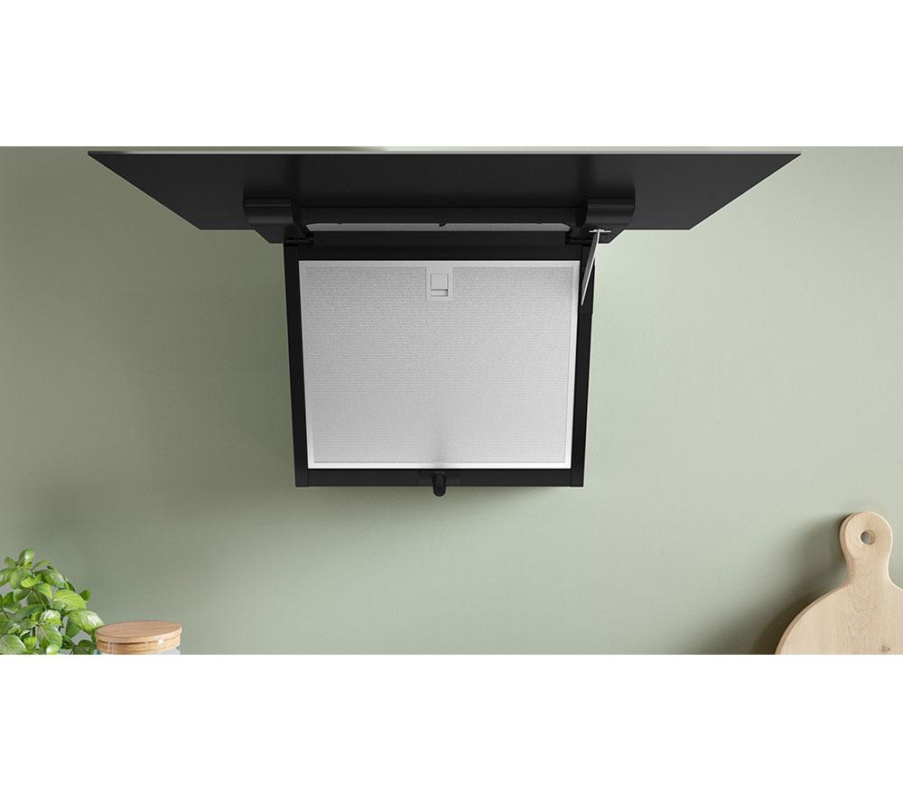 BOSCH Series 4 DWK67FN60B Chimney Smart Cooker Hood - Black image number 5 of 7
