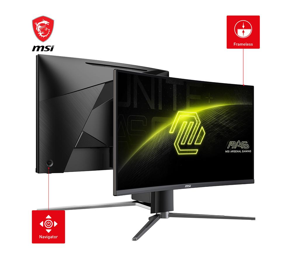 MSI MAG 27CQ6PF Quad HD 27" Curved VA LCD Gaming Monitor - Black image number 7 of 20