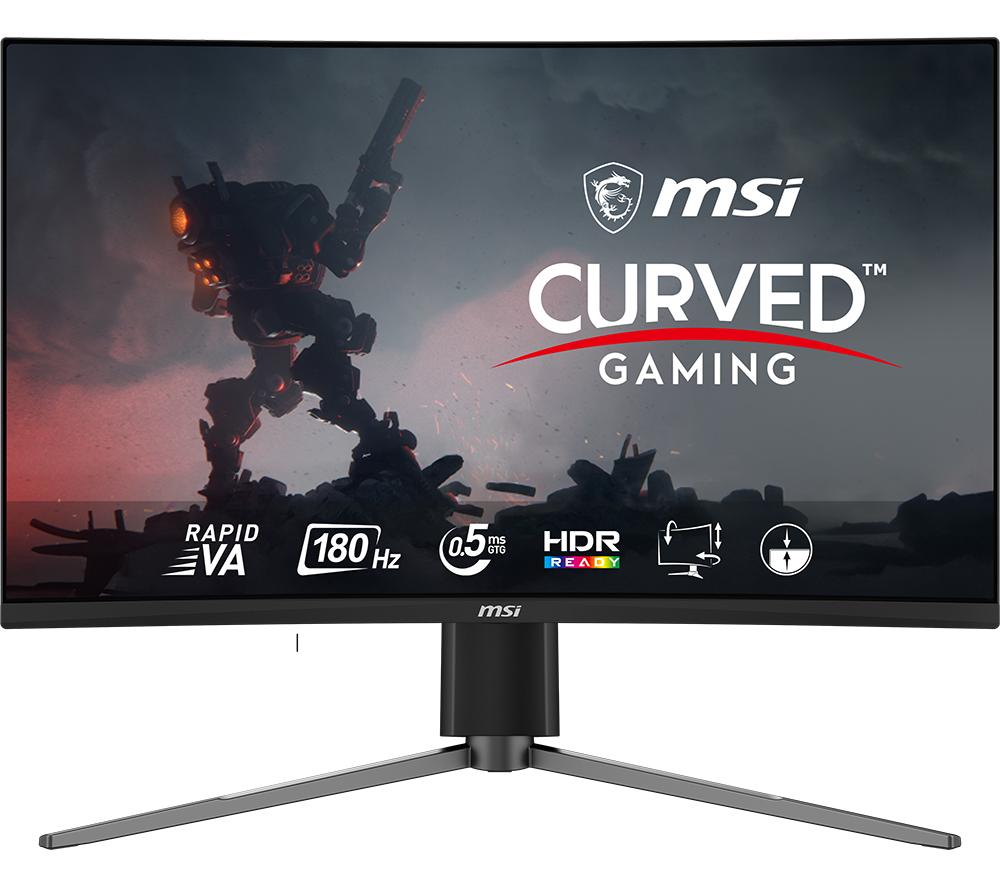 MSI MAG 27CQ6PF Quad HD 27" Curved VA LCD Gaming Monitor - Black image number 11 of 20