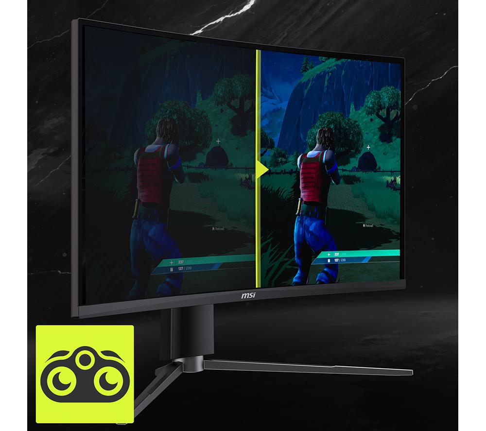 MSI MAG 27CQ6PF Quad HD 27" Curved VA LCD Gaming Monitor - Black image number 18 of 20