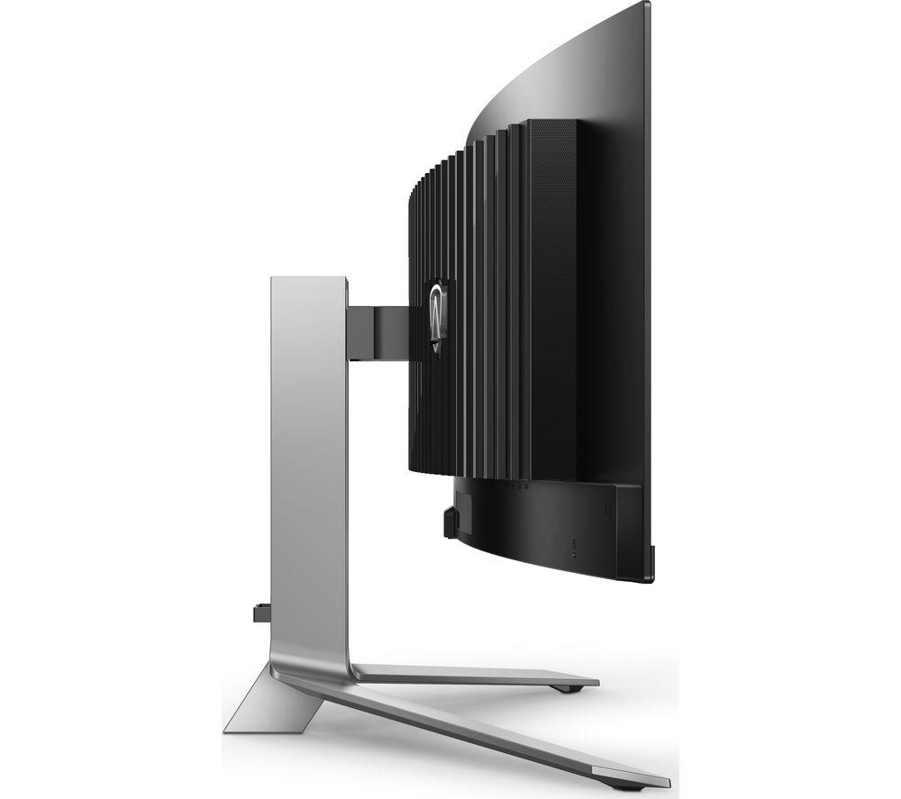 AOC PD49 5K Ultra HD 49" Curved Quantum Dot QD-OLED Gaming Monitor - Black image number 6 of 8