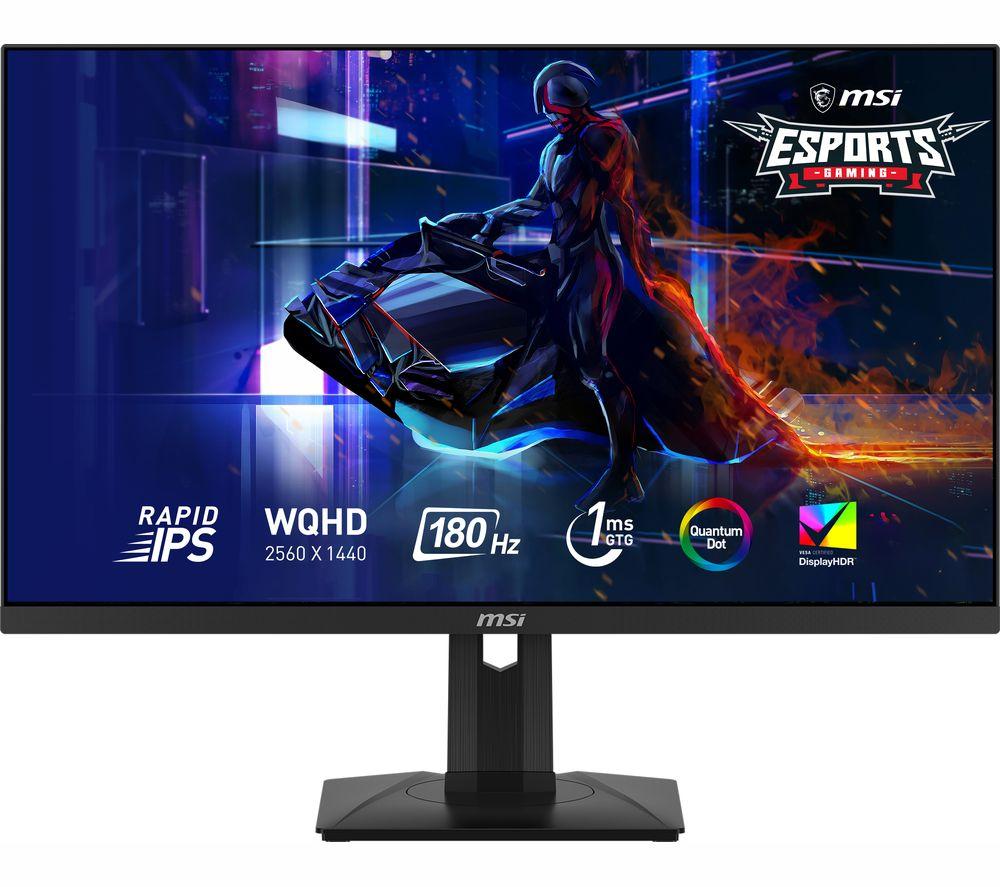 MSI MAG 274QRF QD E2 Quad HD 27" Quantum Dot IPS LCD Gaming Monitor - Black