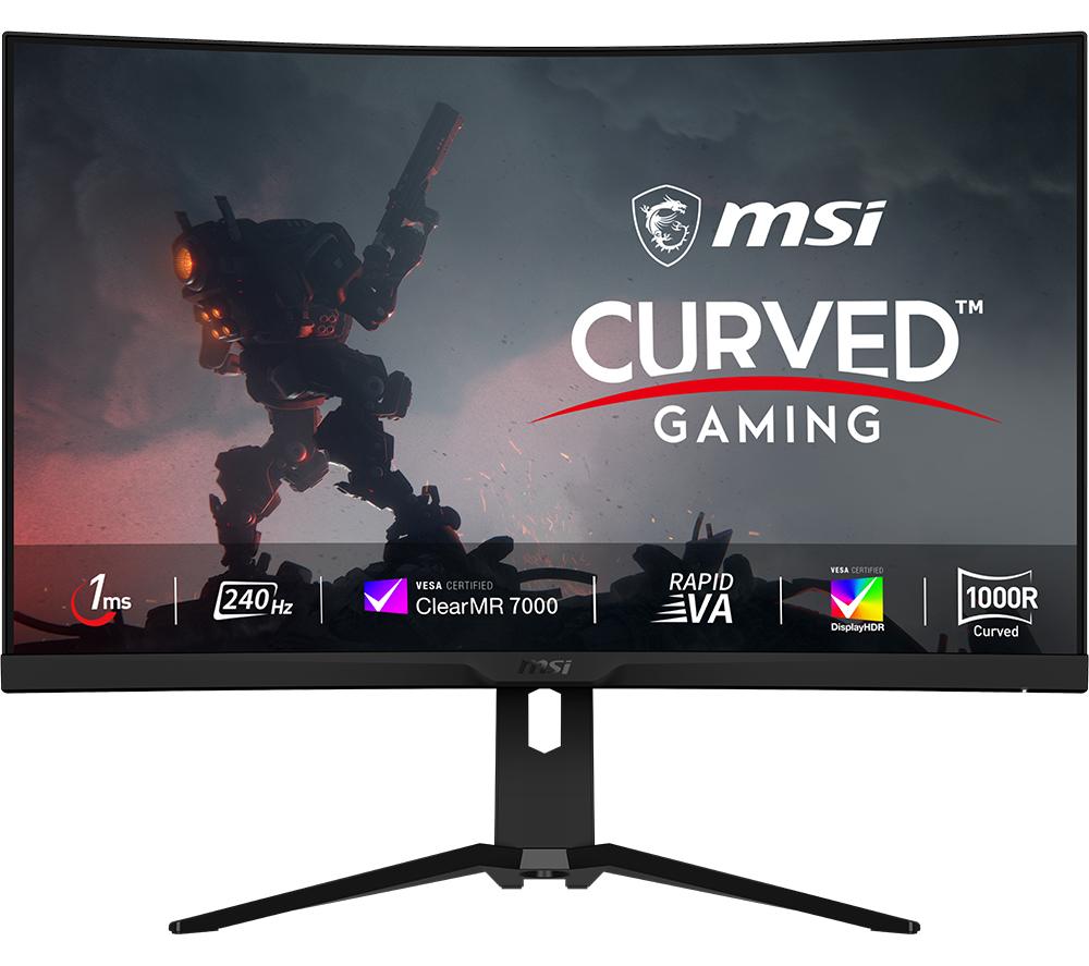MSI MAG 325CQRXF Quad HD 31.5 Curved VA LCD Gaming Monitor - Black, Black