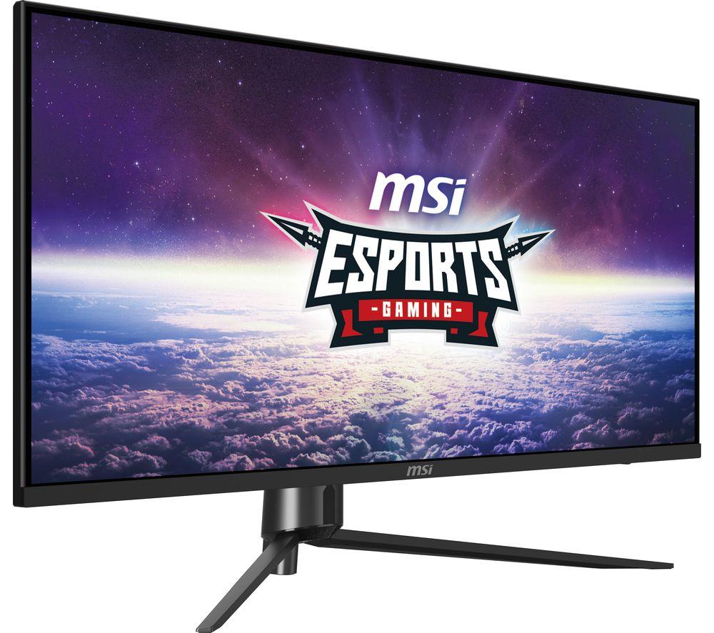 MSI MAG401QR Wide Quad HD 40" IPS LCD Gaming Monitor - Black image number 2 of 8