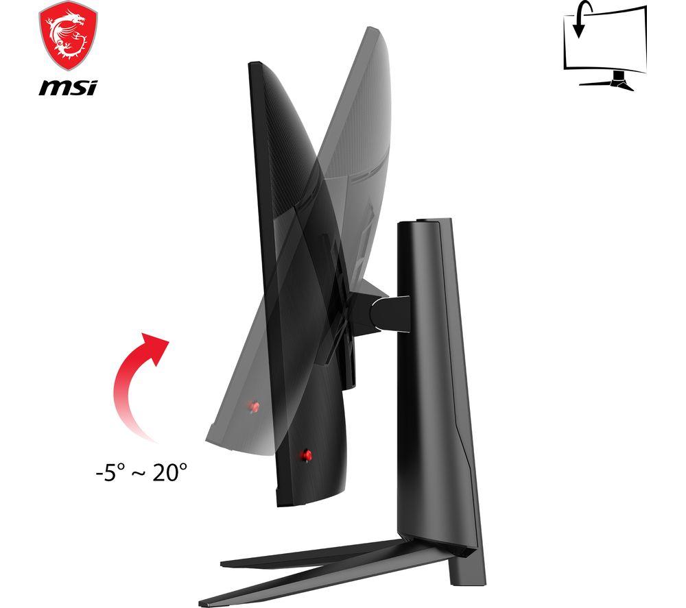 MSI MAG401QR Wide Quad HD 40" IPS LCD Gaming Monitor - Black image number 7 of 8