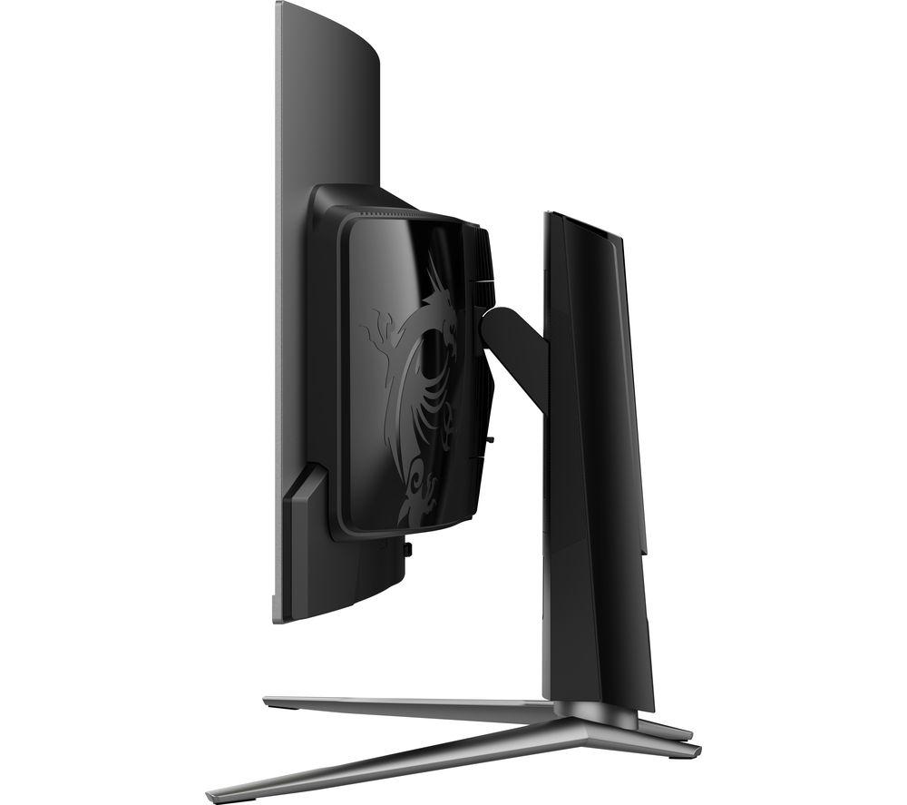 MSI MPG 341CQPX Quad HD 34" Curved Quantum Dot Gaming Monitor - Black image number 3 of 5
