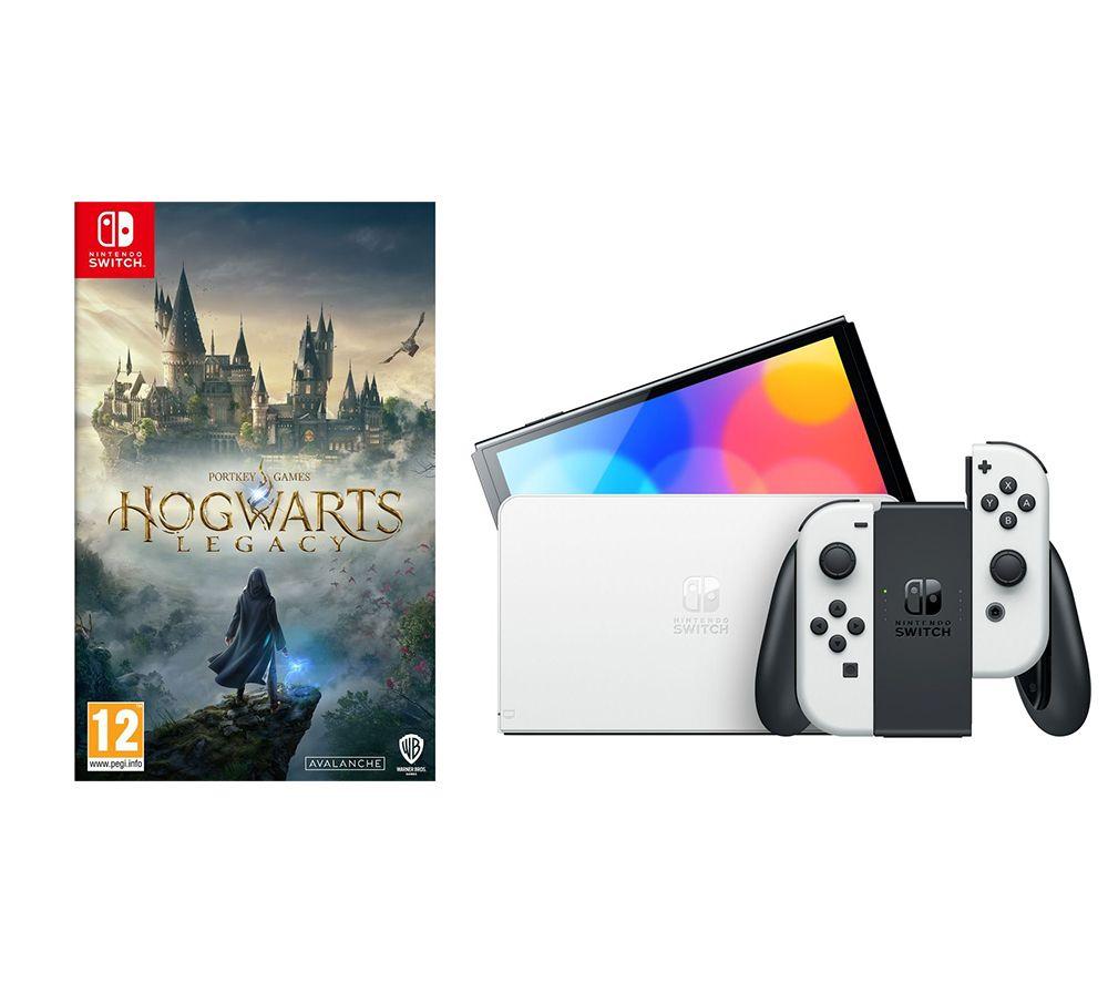 Buy NINTENDO Switch OLED White Hogwarts Legacy Bundle Currys