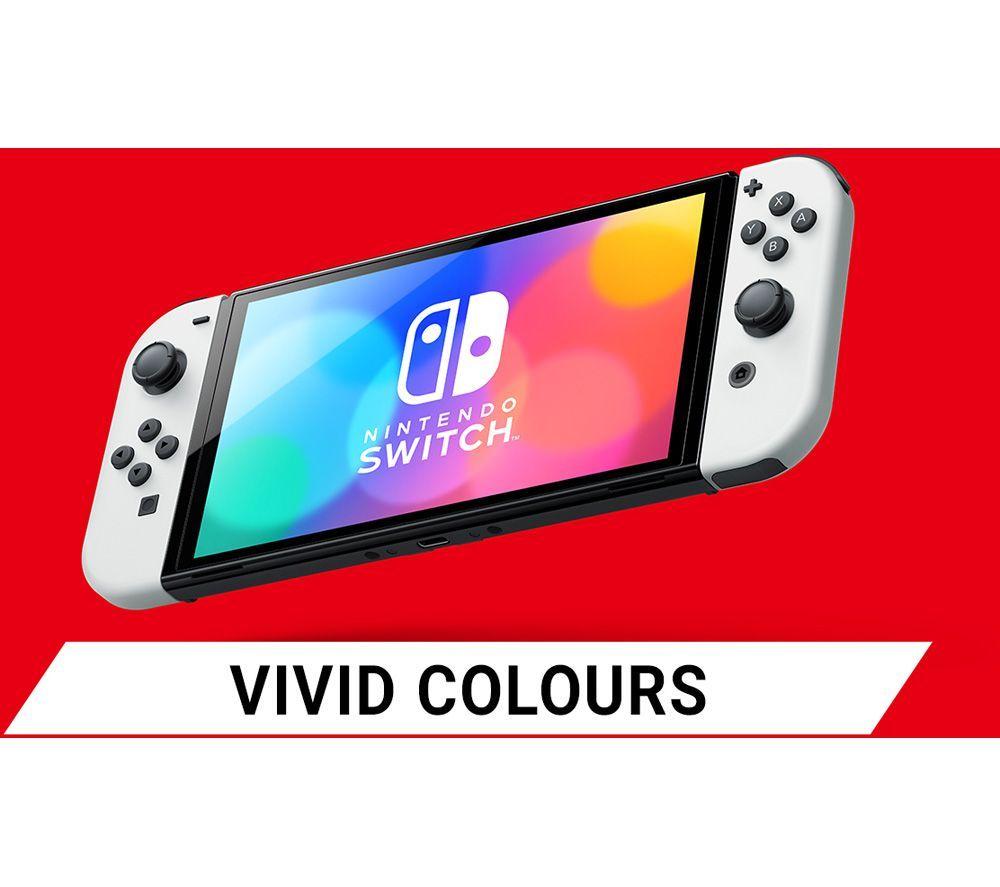 NINTENDO Switch OLED White & Mario vs Donkey Kong Bundle - image 5