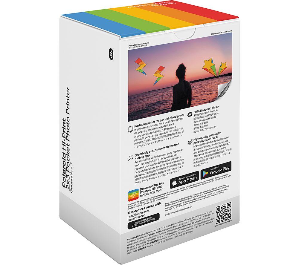 POLAROID Hi-Print Gen2 Photo Printer Everything Box - Black image number 3 of 3