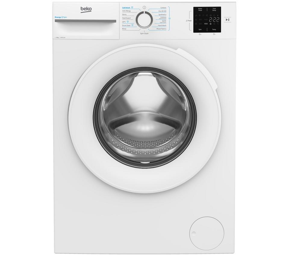 BEKO EnergySpin BM3WT3941W 9 kg 1400 Spin Washing Machine - White