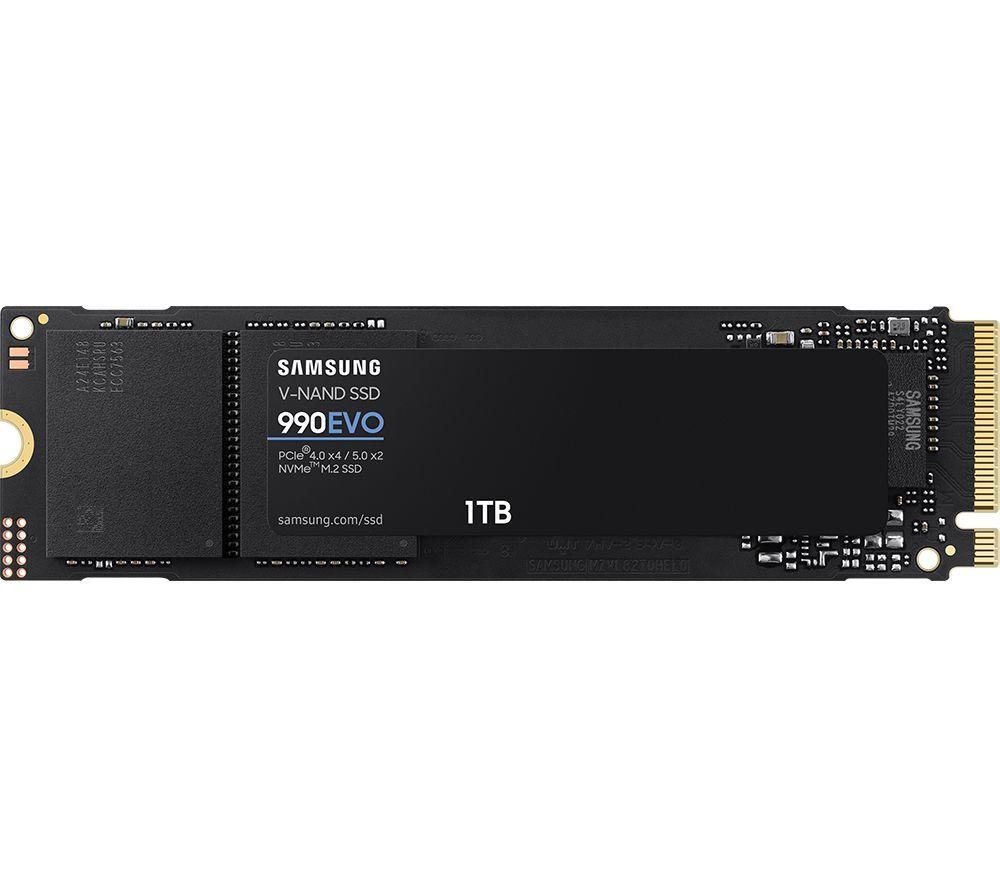SAMSUNG 990 EVO M.2 Internal SSD - 1 TB, Black