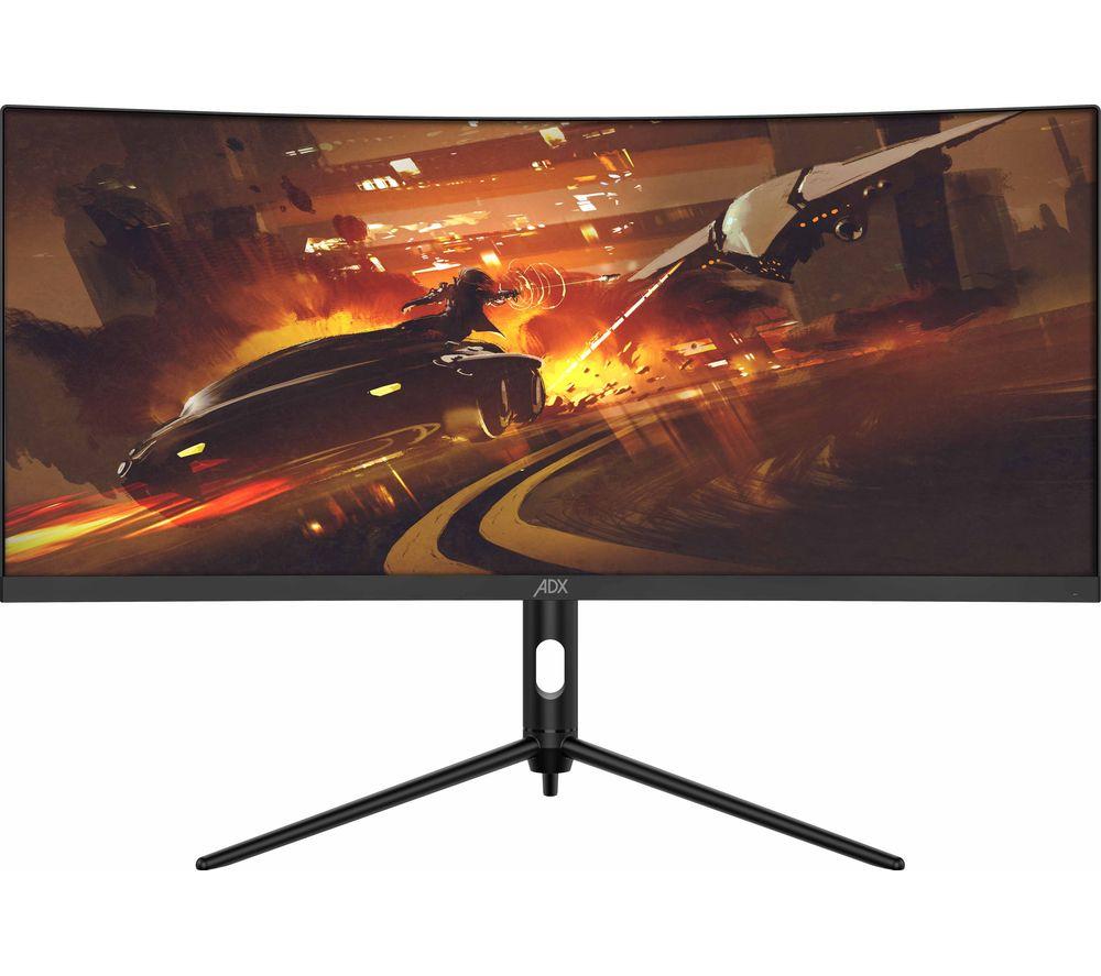 ADX A30A3M25 Wide Full HD 30inch Curved LCD Gaming Monitor - Black