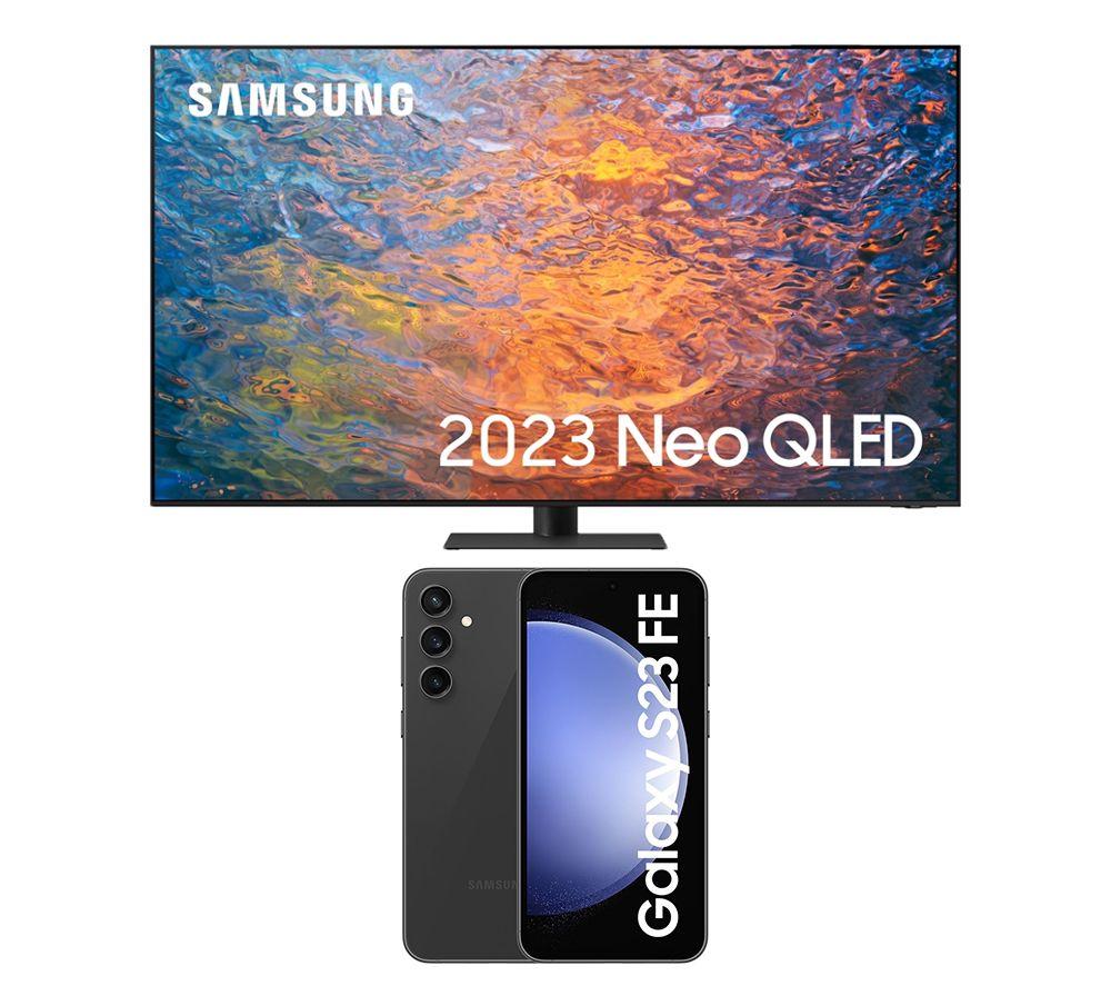 85 Samsung QE85QN95CATXXU  Smart 4K Ultra HD HDR Neo QLED TV with Bixby & Alexa & Galaxy S23 FE 5G 