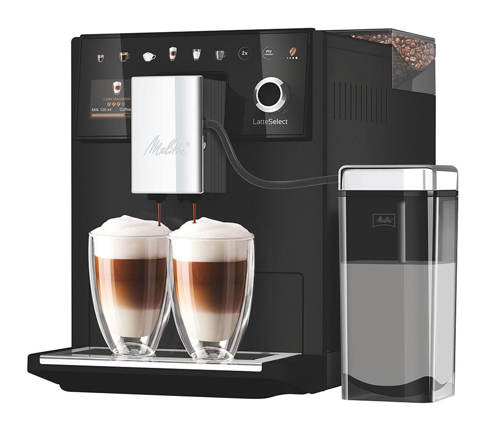 MELITTA LatteSelect Bean to Cup Coffee Machine - Black image number 3 of 12