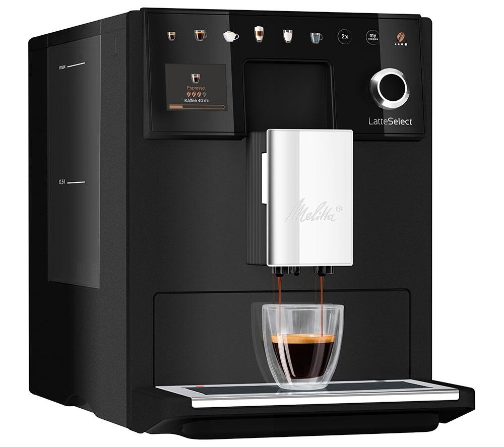 MELITTA LatteSelect Bean to Cup Coffee Machine - Black image number 4 of 12