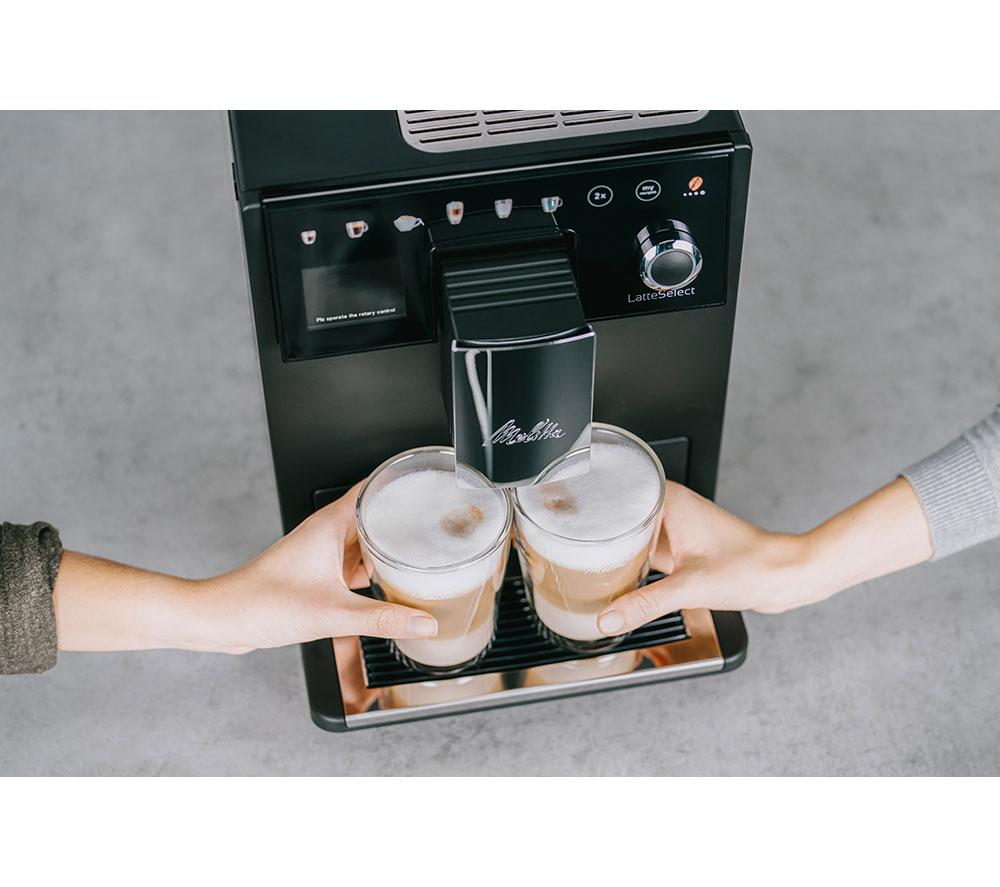 MELITTA LatteSelect Bean to Cup Coffee Machine - Black image number 11 of 12