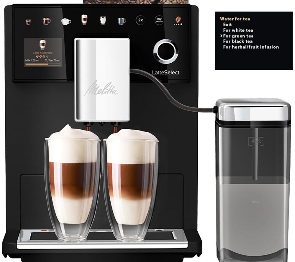 MELITTA LatteSelect Bean to Cup Coffee Machine - Black image number 12 of 12