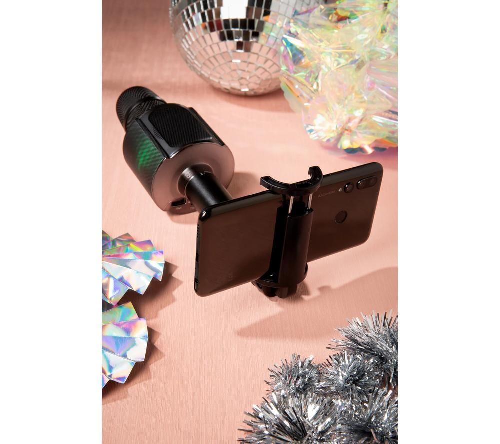 LENCO BMC-090 Bluetooth Karaoke Microphone - Black image number 10 of 15