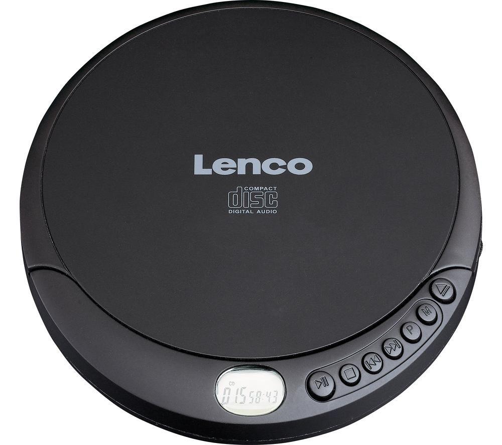 LENCO CD-010 Personal CD Player - Black image number 2 of 7